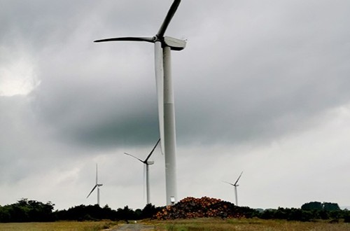 wind turbines
